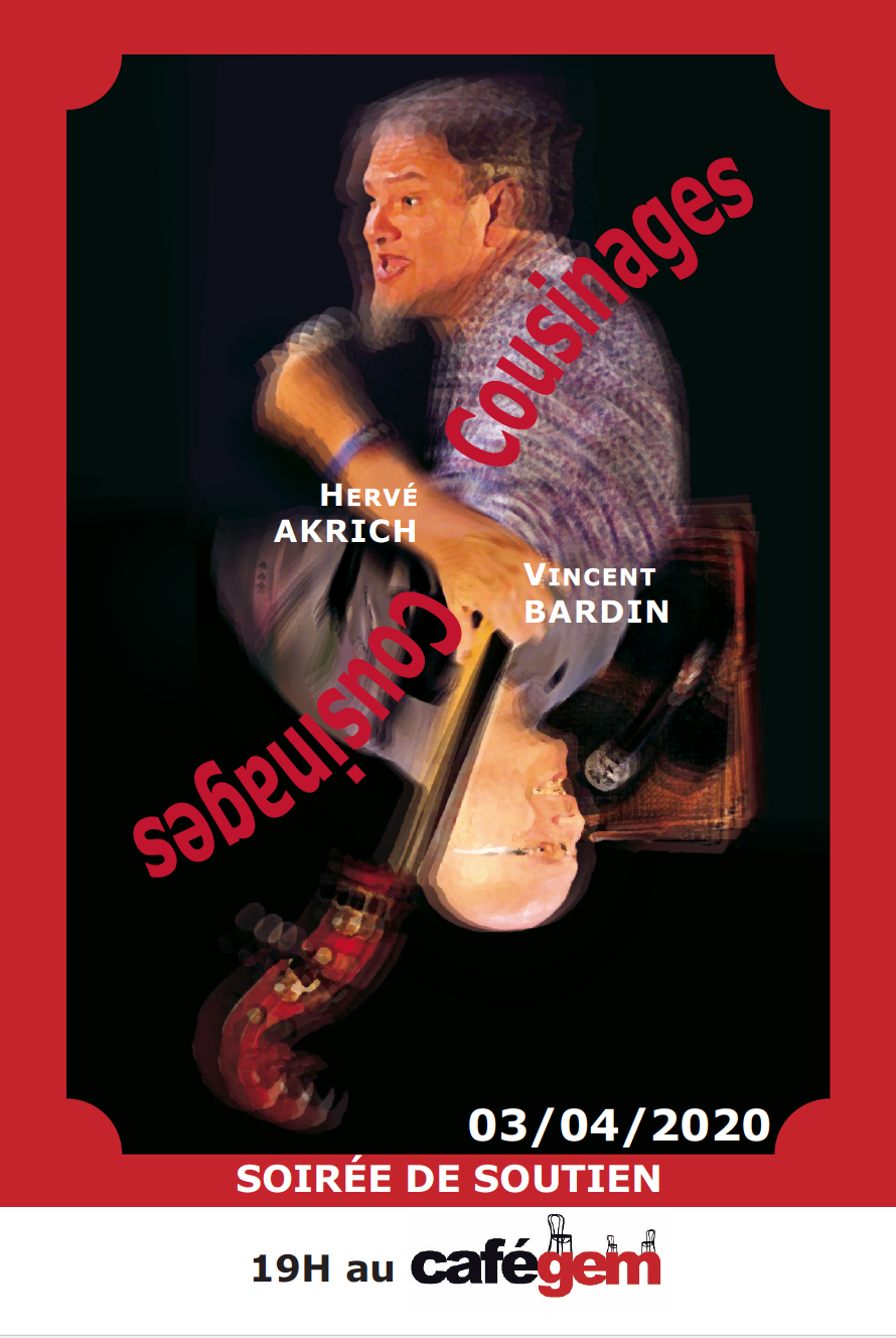 Concert Cousinages : Hervé Akrich et Vincent Bardin
