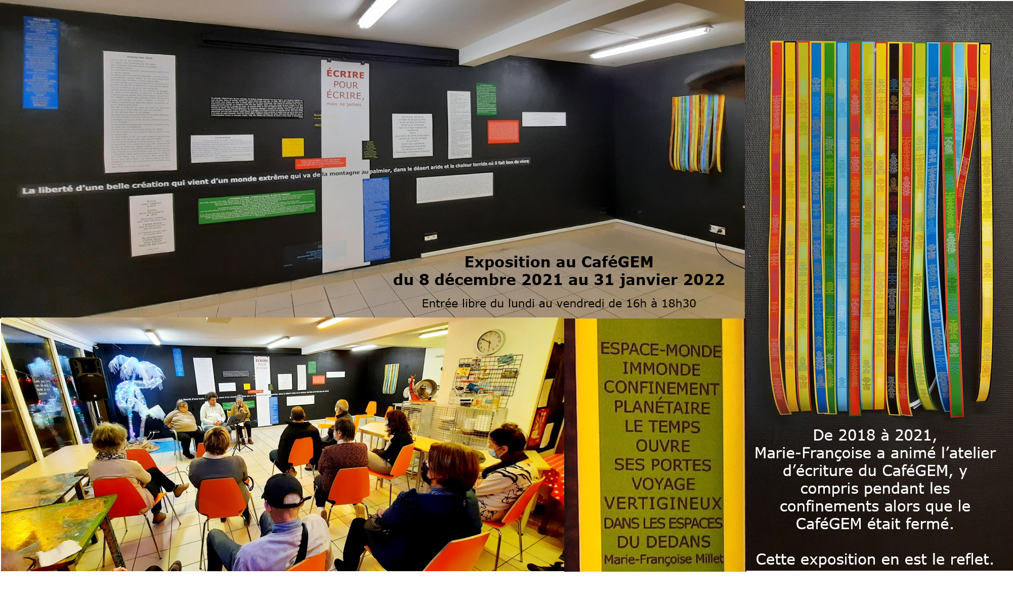 Exposition au CaféGEM