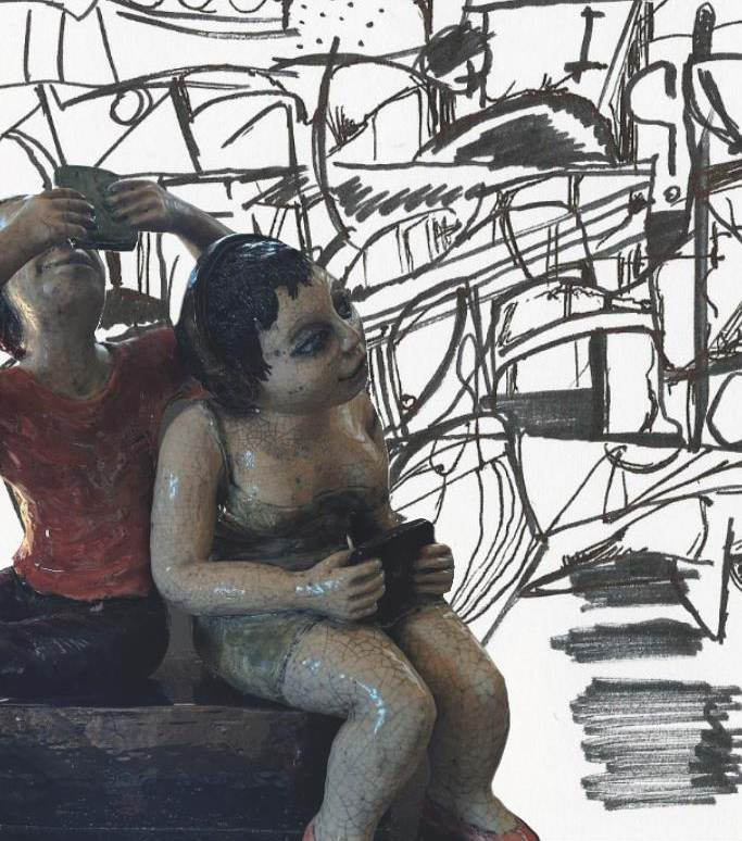 Exposition de sculptures et dessins