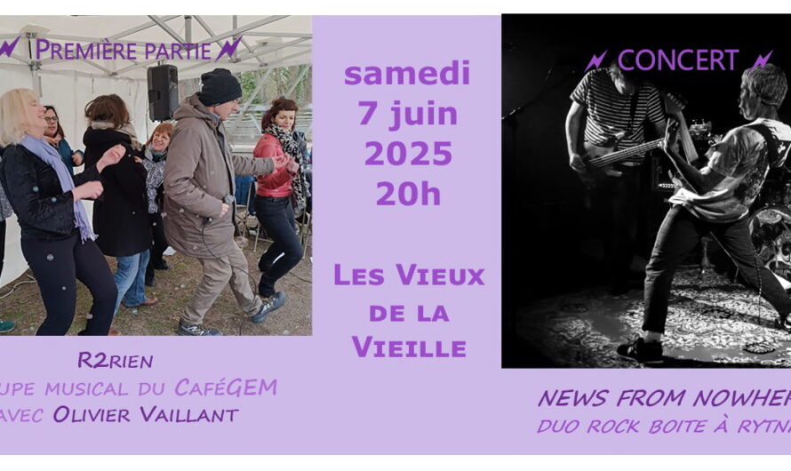 Concert Les Vieux de la Vieille avec R2RIEN