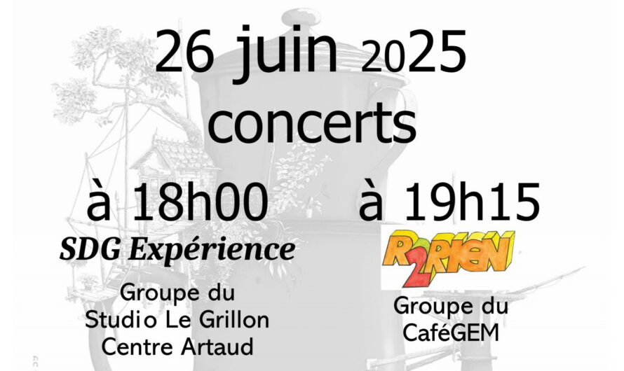 26 juin 2025 Concerts