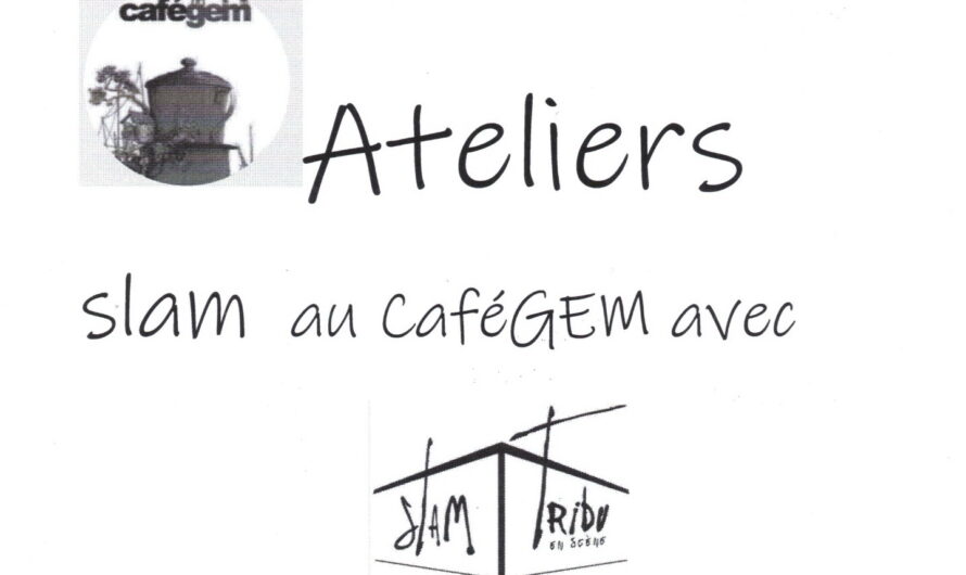 les ateliers Spam avec Slam Tribu