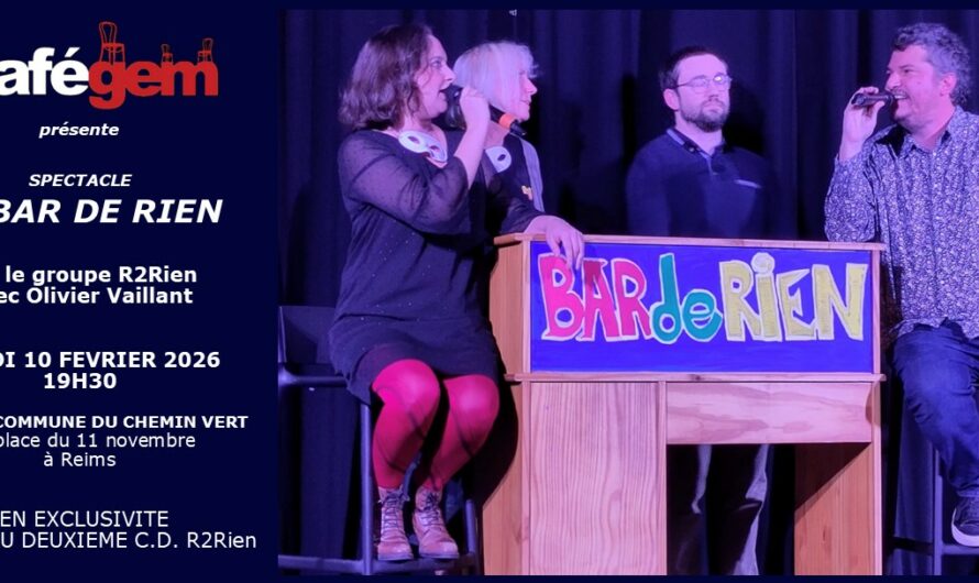 Spectacle LE BAR DE RIEN